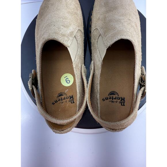 Dr. Martens Isham Desert Oasis Suede Mule Mens Size 11 Slip On Shoes Clogs Tan‎ main image 10
